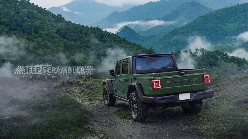 2020 Jeep Scrambler Render Ready for The Real World