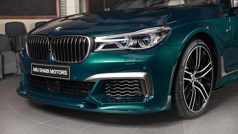 BMW M760Li Boston Green has That Special Look