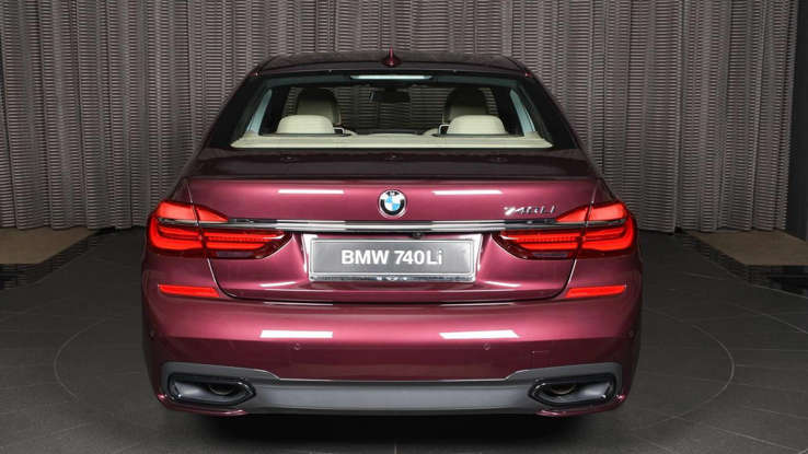 BMW 7 Series M-Sport Package with Wildberry Hue Looks Delicious