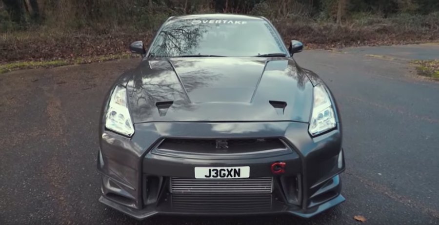 Full Carbon Fiber Nissan GT-R is Godzilla on a Diet