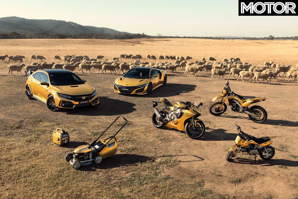 Honda Civic Type R, NSX Go Gold for Australian Anniversary