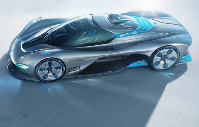 Mercedes C01 Concept - A stunning Project One Successor