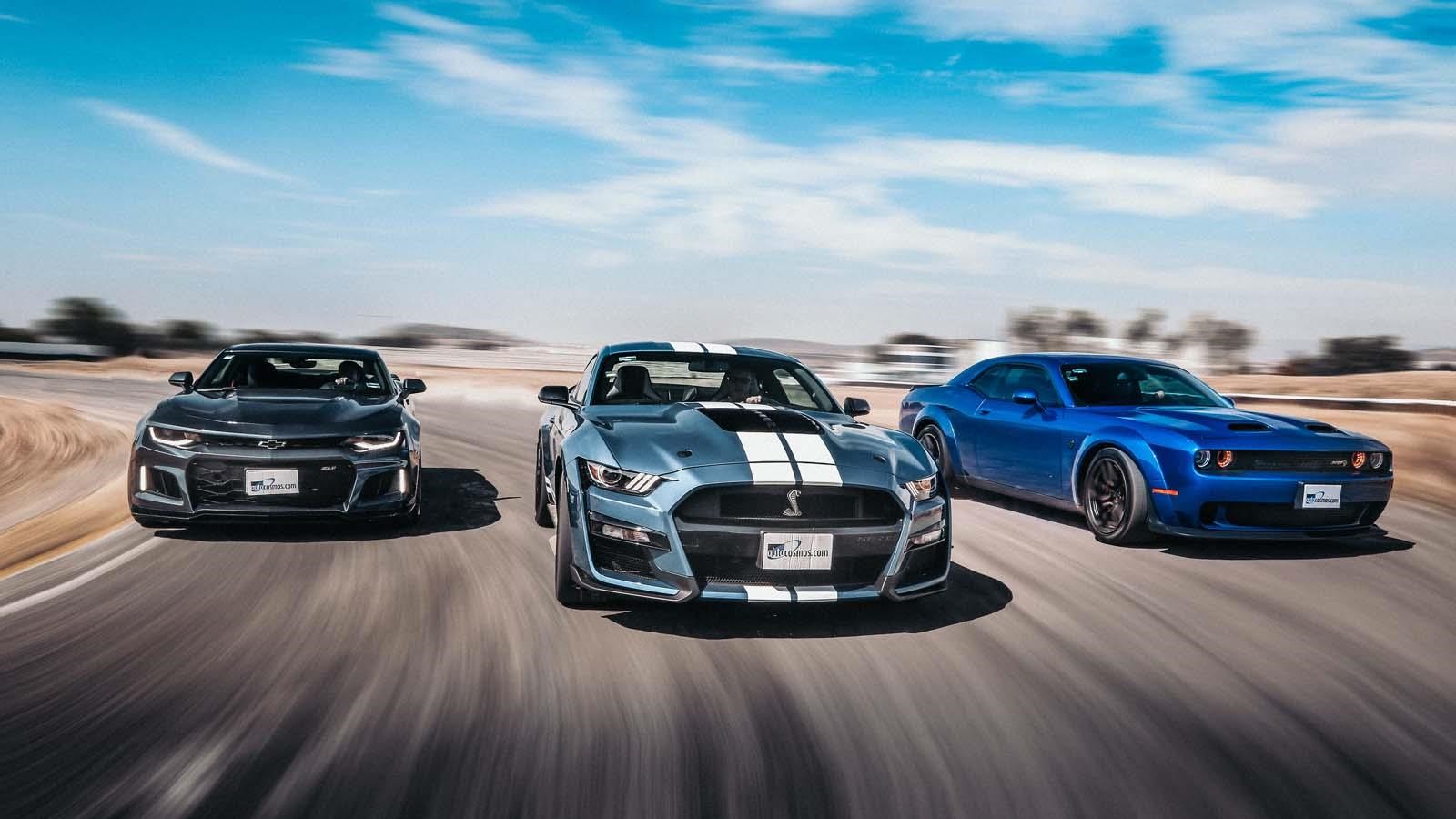 2020 Mustang Shelby GT500 Vs. Challenger Hellcat, Camaro ZL1