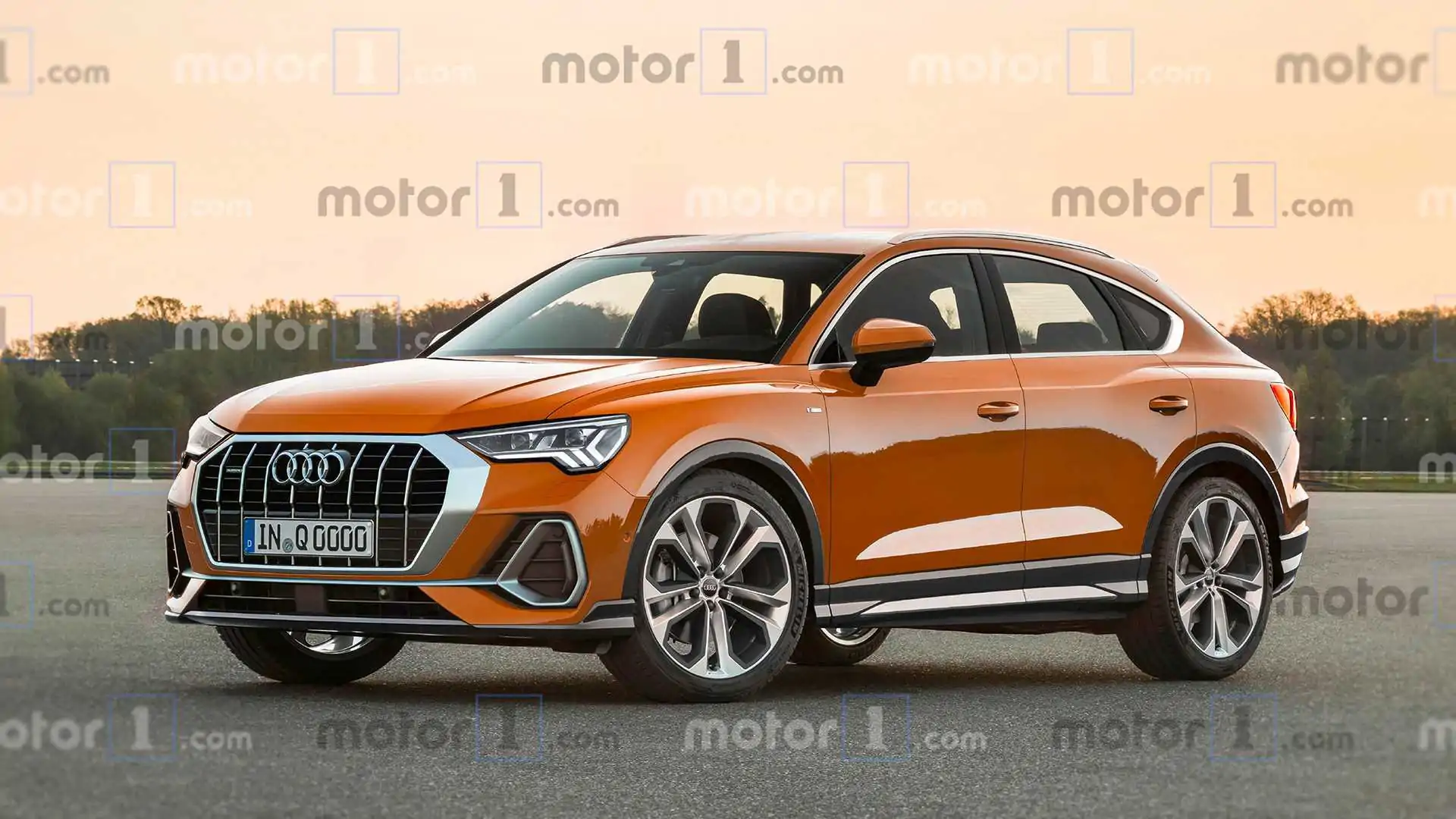 New rendering shows the first-ever Audi Q4 losing all its disguise