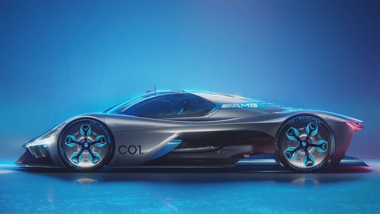 Mercedes C01 Concept - A stunning Project One Successor