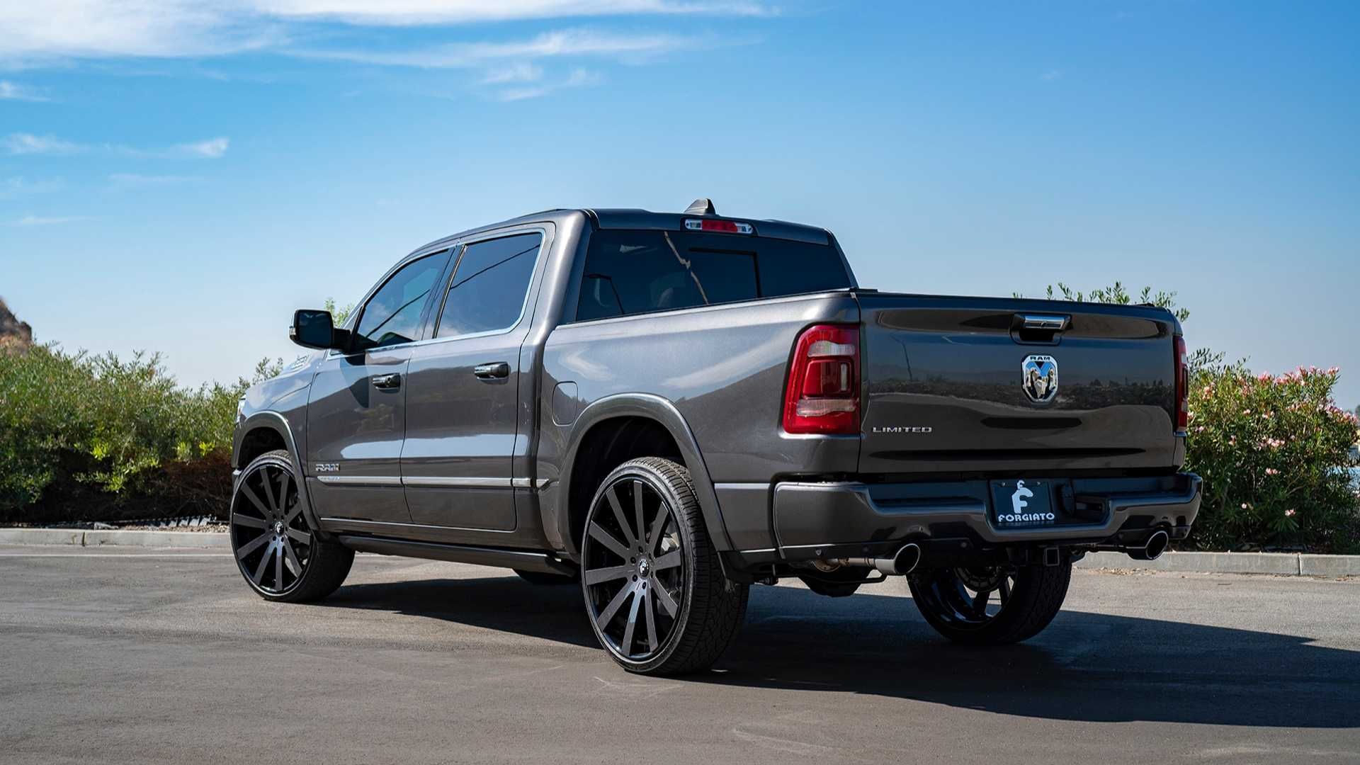 Shaq's new Ram 1500 has massive 26-inch Forgiato wheels