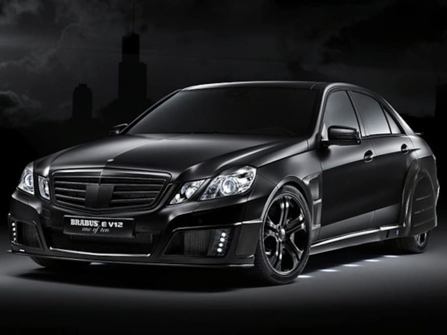 Brabus E V12 unleashed - Black Baron