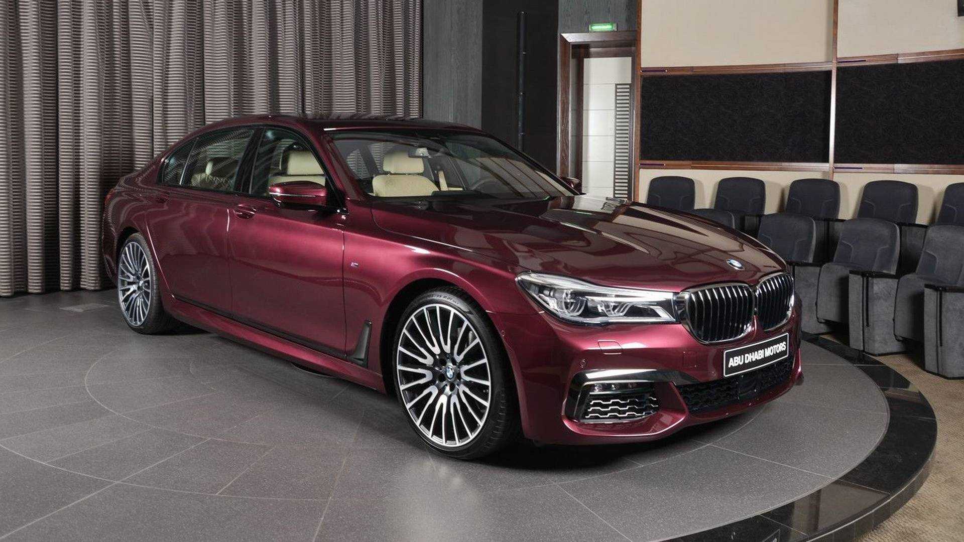 BMW 7 Series M-Sport Package with Wildberry Hue Looks Delicious