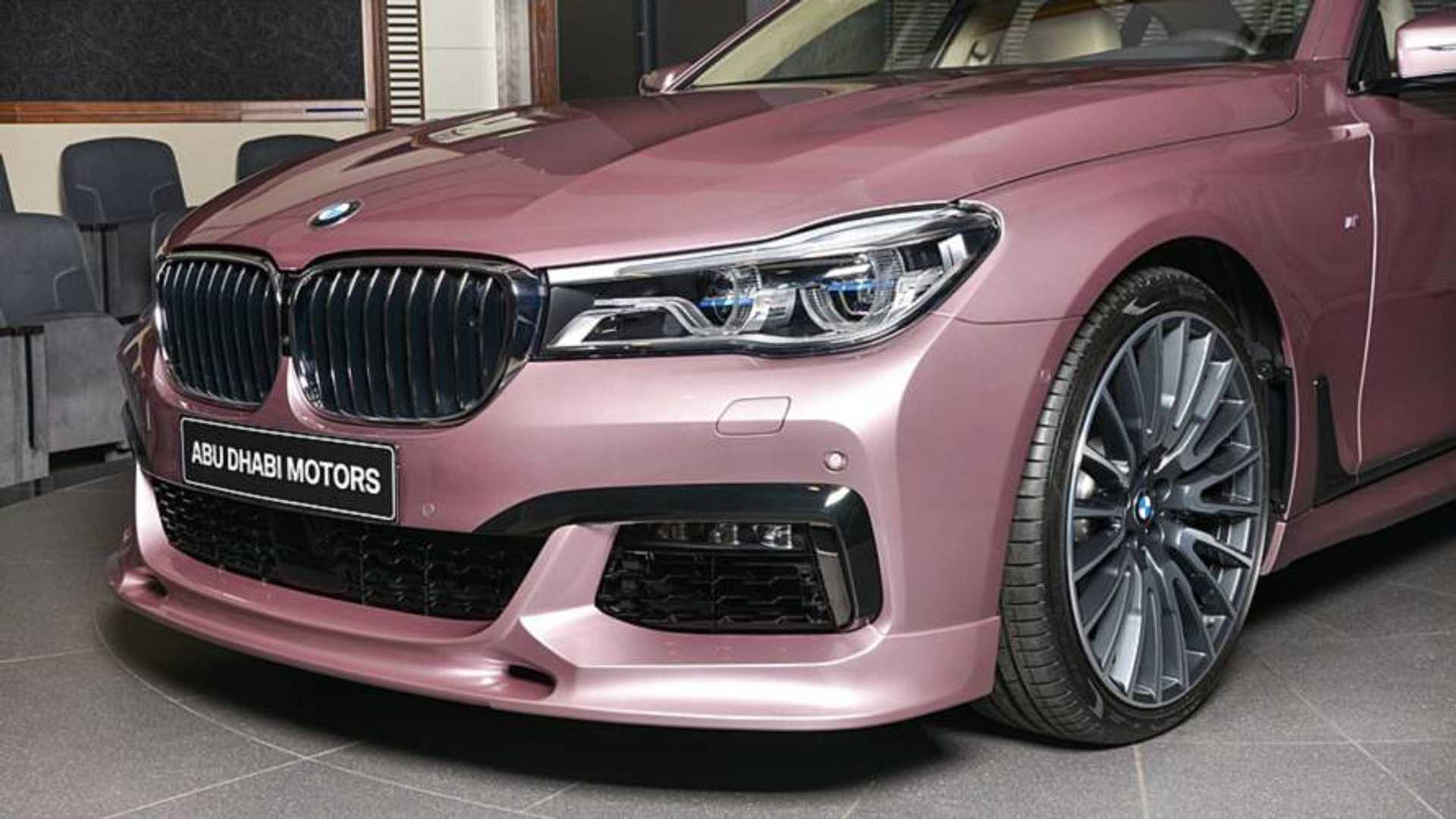 BMW M750LiXDrive in Rose Quartz has That Extra Look