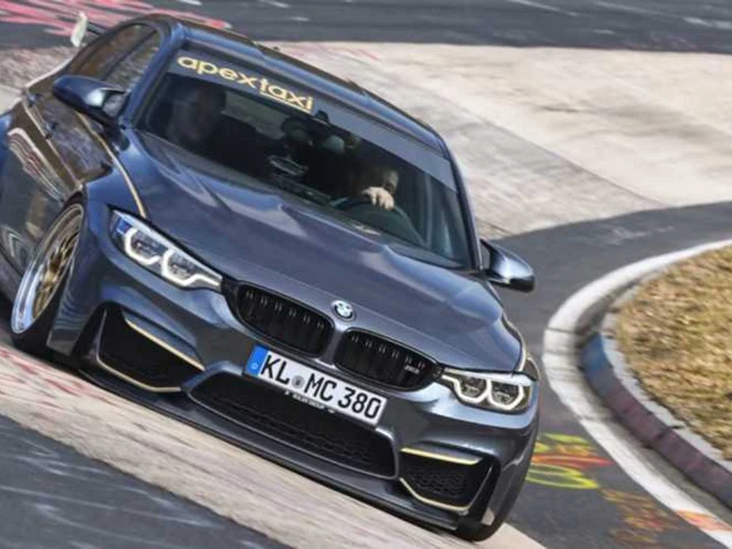 This is Why a Lap with BMW M3 Nurburgring taxi Is So Expensive