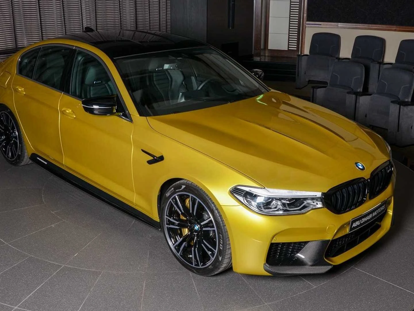 BMW M5 Competition Austin Yellow is as Flashy As A Supercar