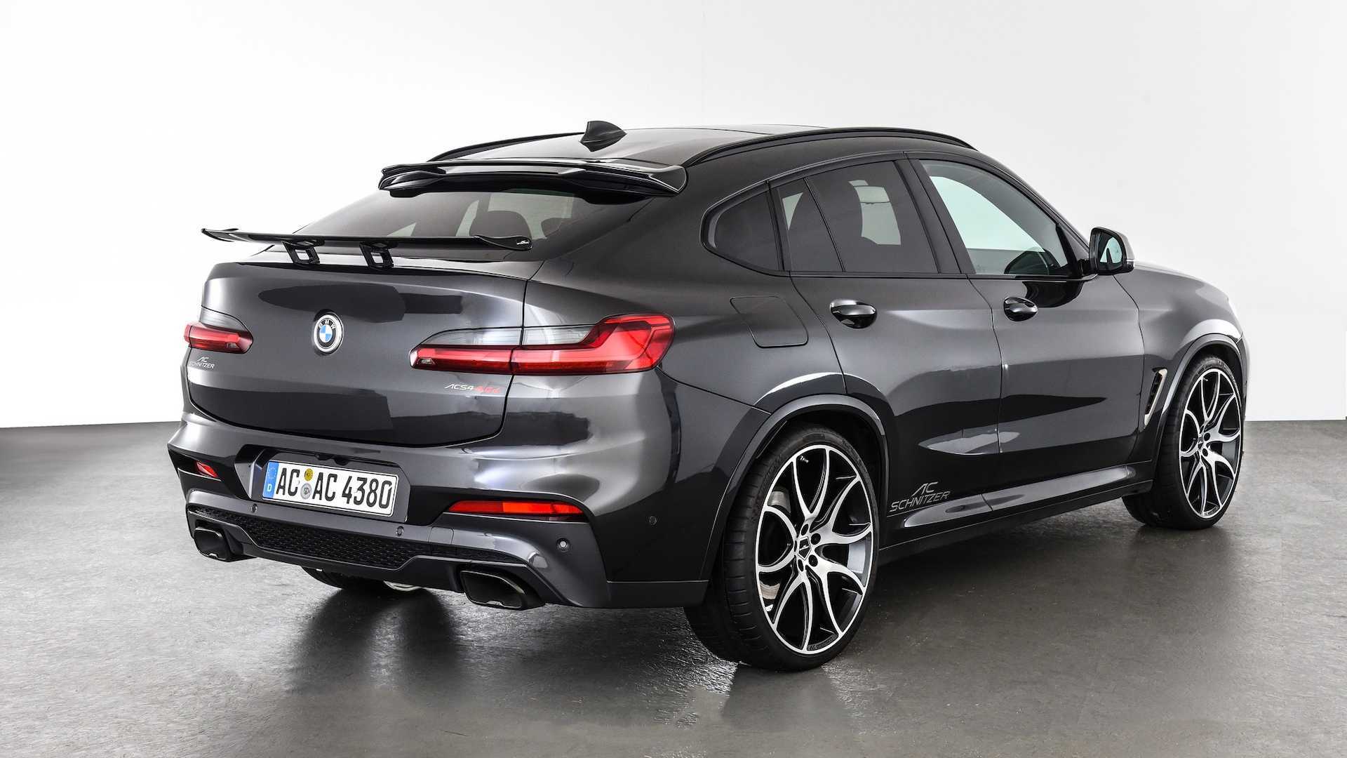 AC Schnitzer BMW X4 Gets More Oomph And Dresses In Black