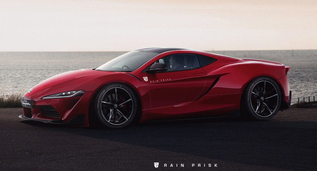 Toyota Supra Redesigned As A Sports Car With Mid-Engined Engines