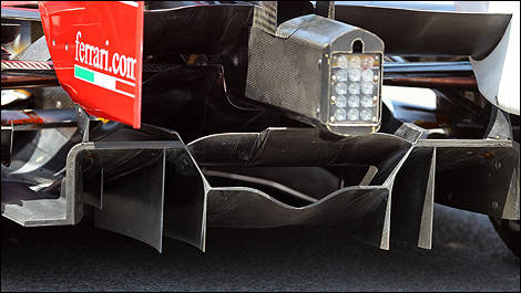 Ferrari's diffuser is still in development - Report