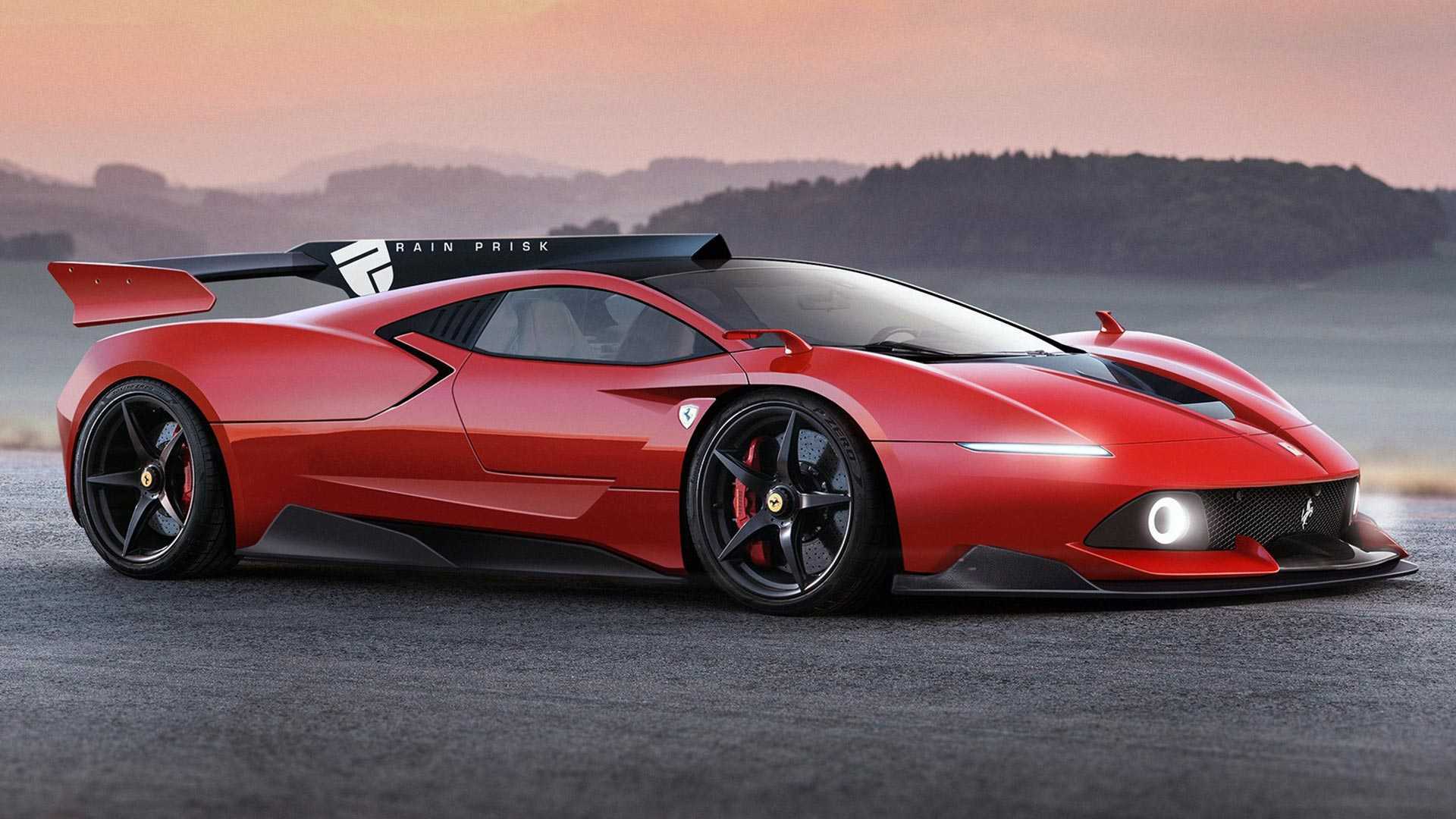 LaFerrari Successor rendering isn't real, but it is stunning