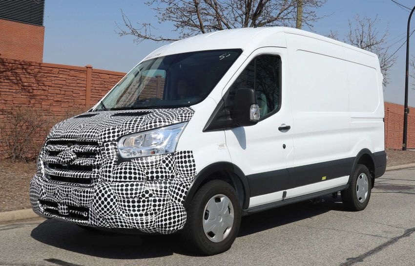 Spoiler Alert: 2019 Ford Transit Spied, Still Looks Like Van