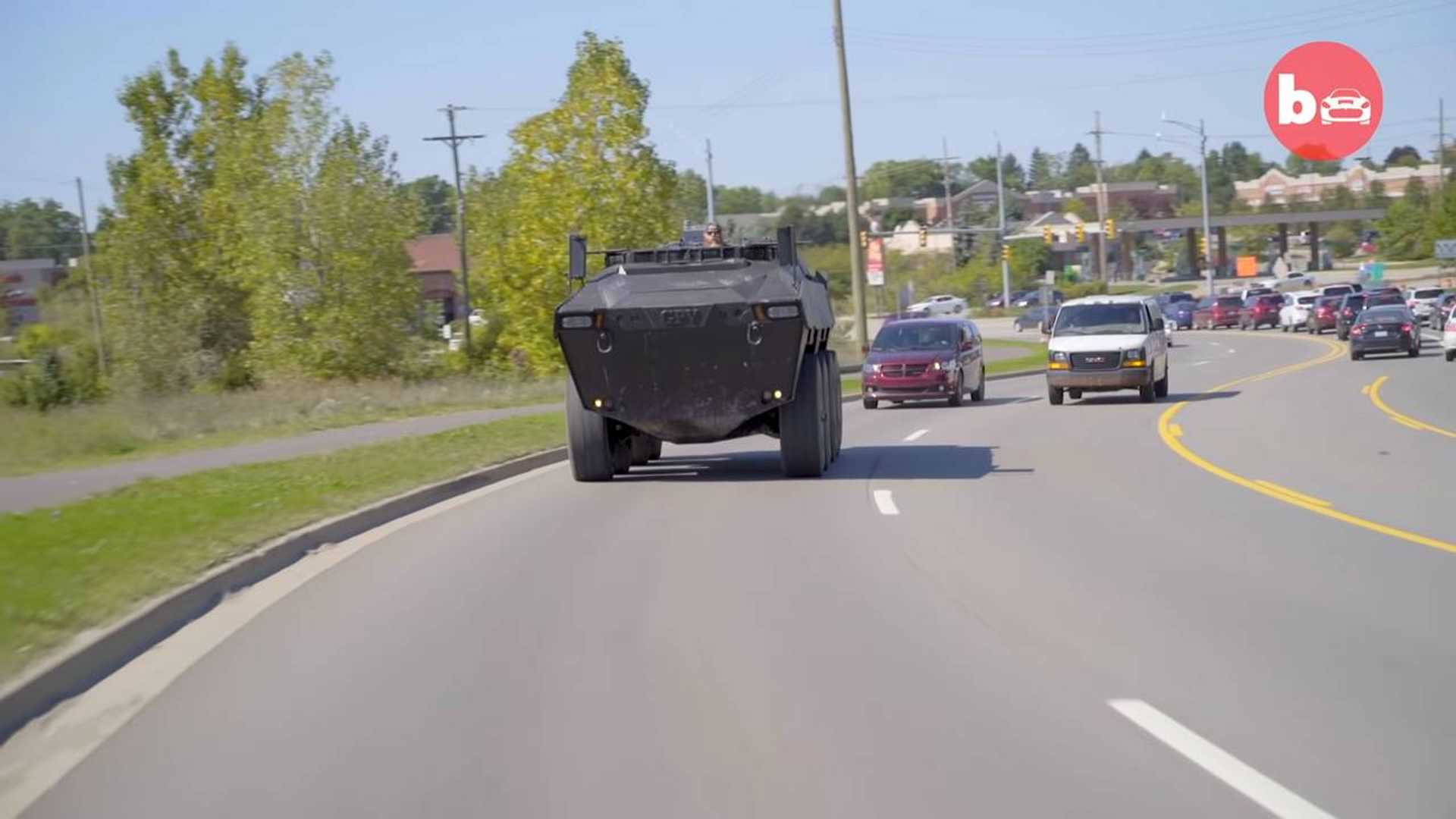 This Street Legal 8x8 Amphibious APC is Ready for The Apocalypse