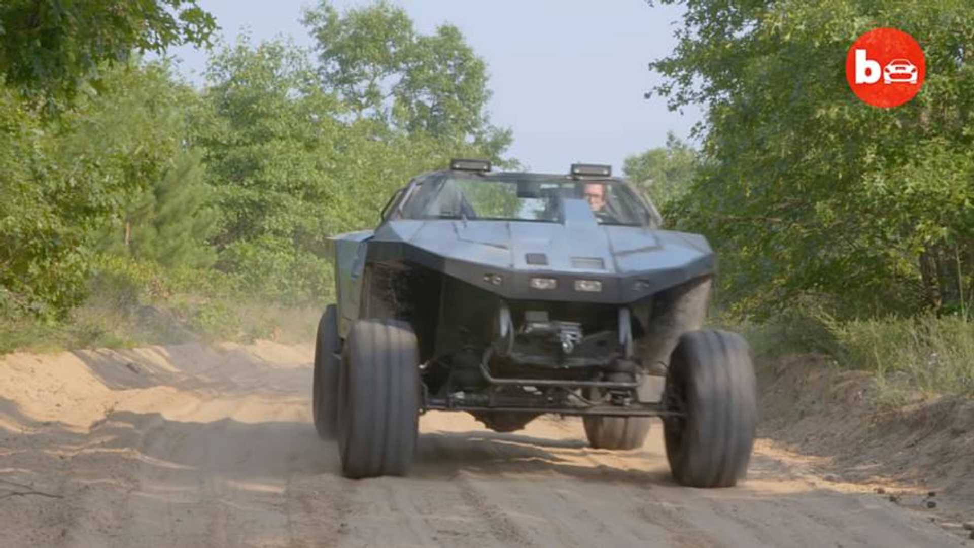 Somebody Converted a Chevy Pickup into a Halo-Inspired Warthog