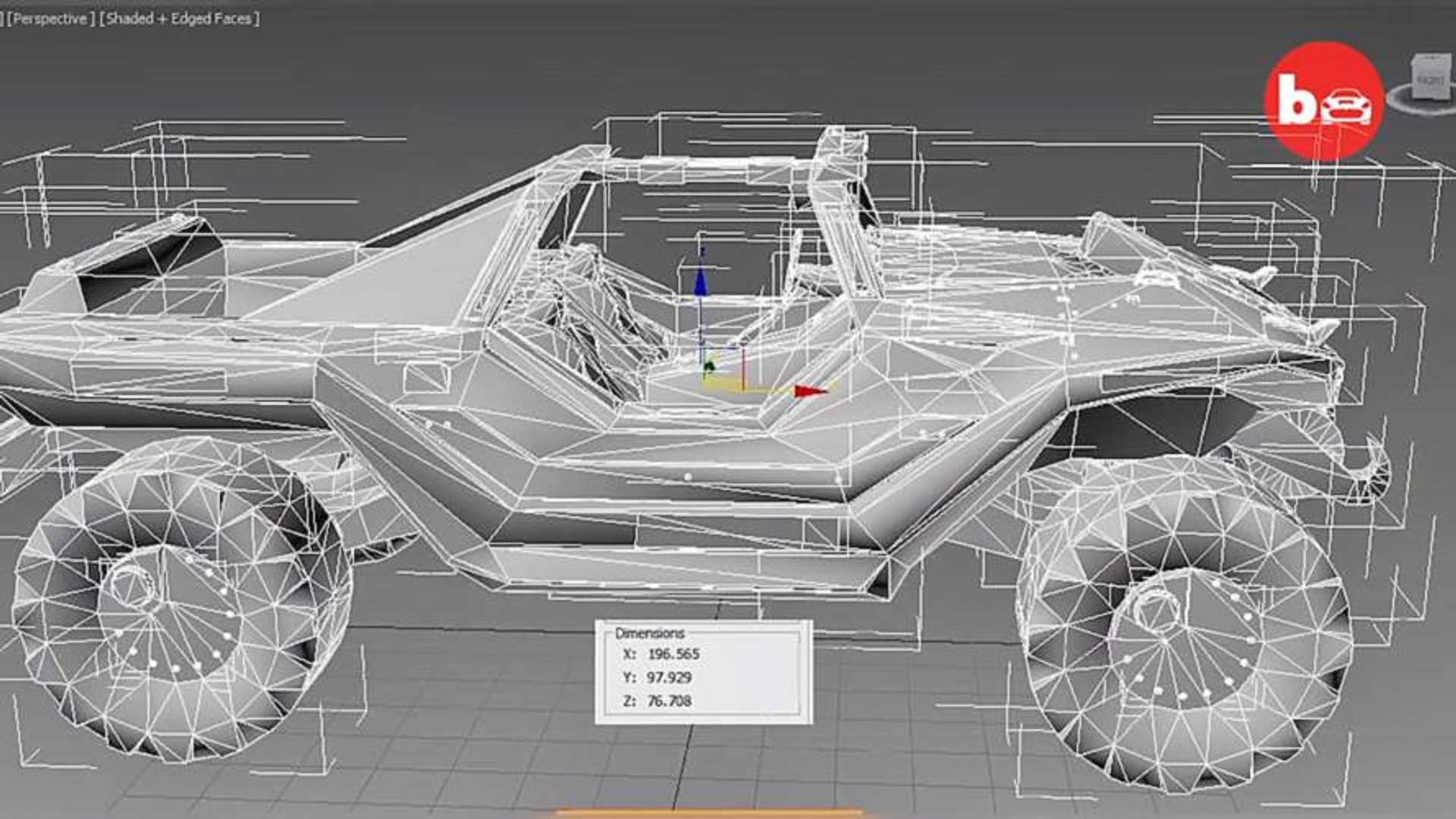 Somebody Converted a Chevy Pickup into a Halo-Inspired Warthog