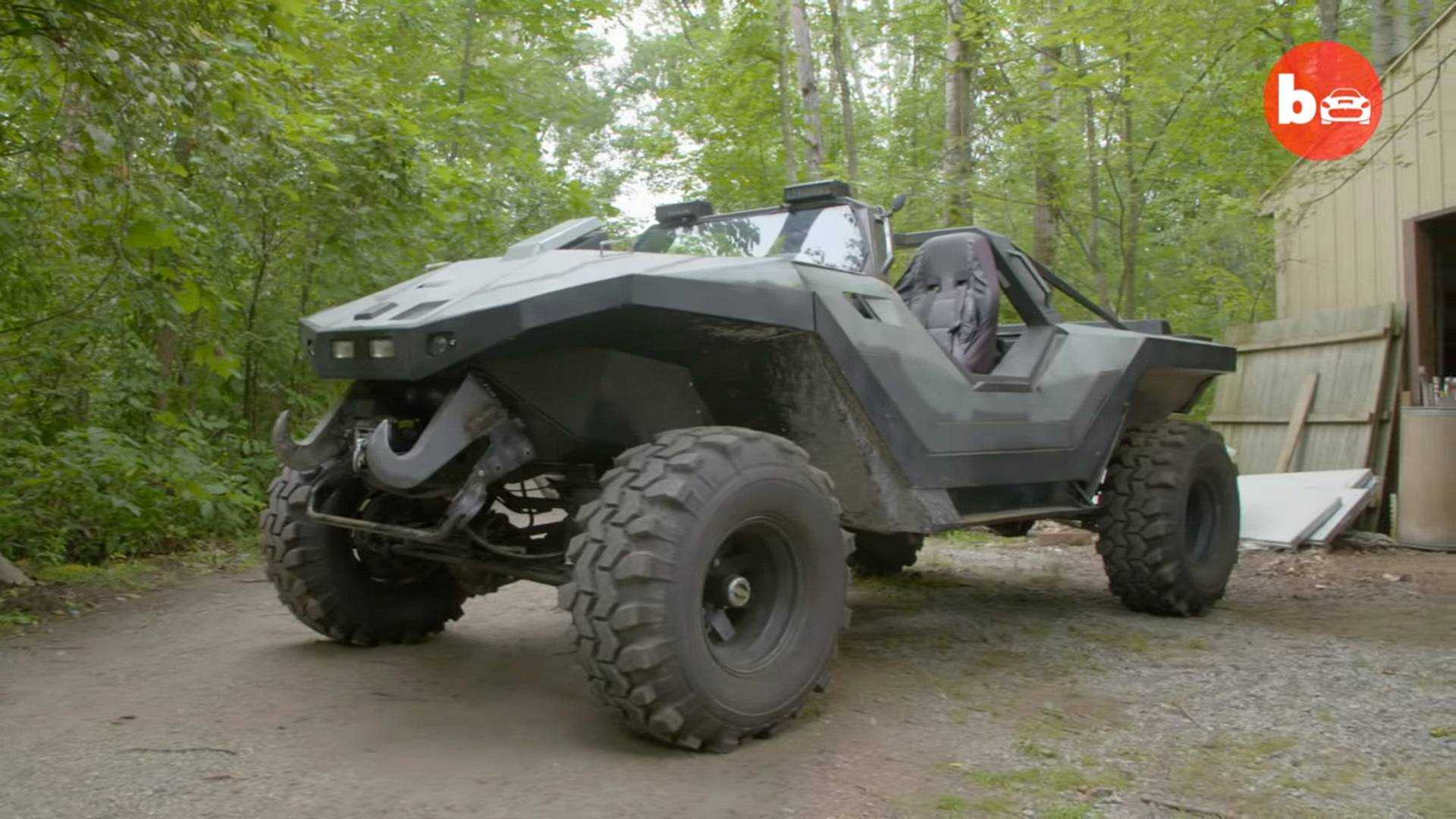 Somebody Converted a Chevy Pickup into a Halo-Inspired Warthog