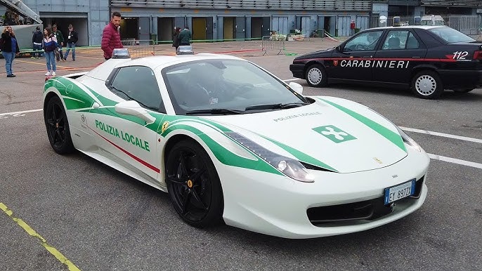 Ex-Mafia Ferrari Ferrari 458 Spider Is Now a Police Car