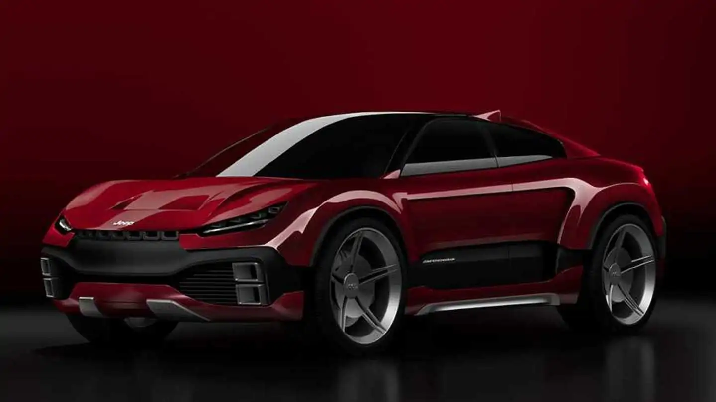 Jeep Trackhawk Coupe renderings