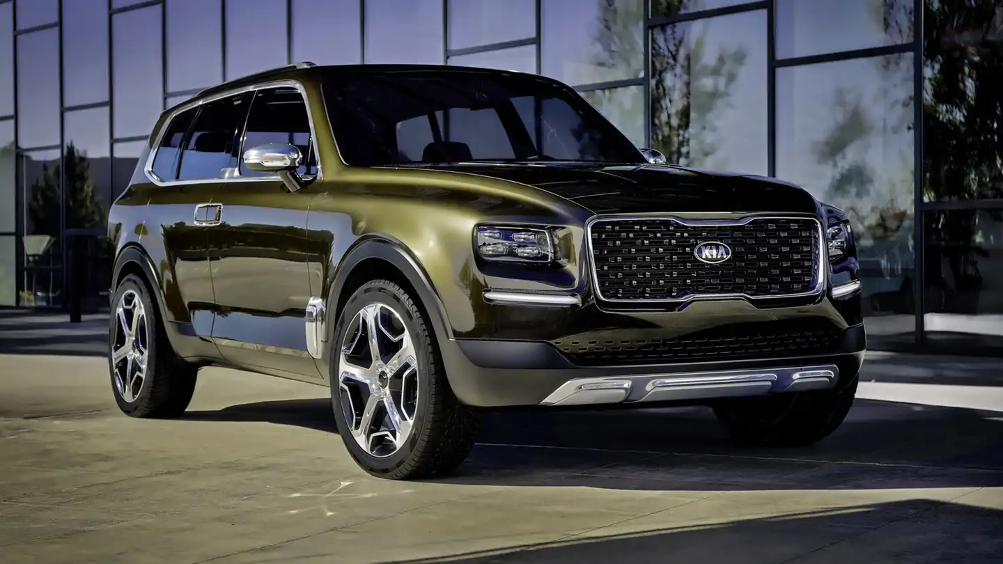 Concept Kia Telluride Big SUV Production Version