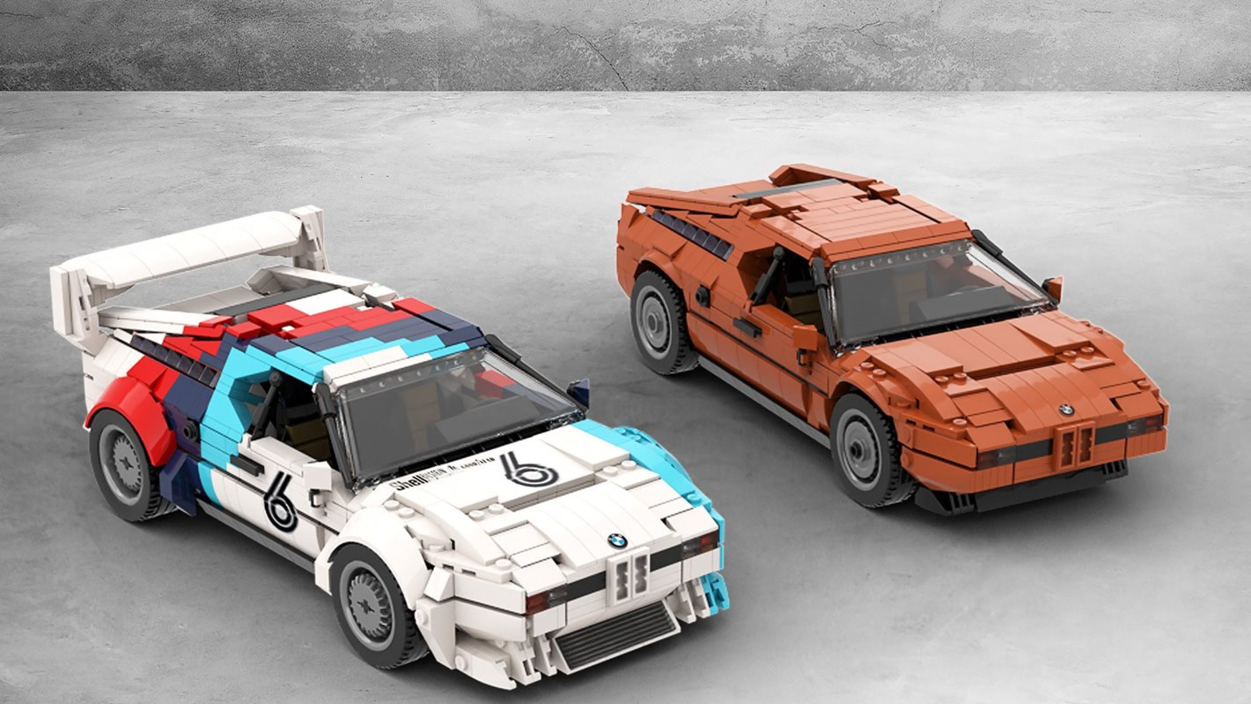 Lego Ideas BMW M1 Creation: Road and Race Car