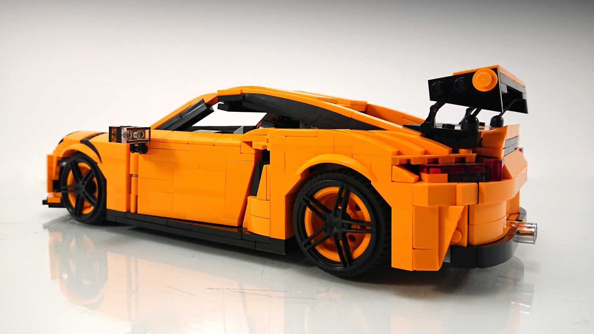 Lego Porsche 911 GT3 RS Custom Built Is Amazing In Every Way