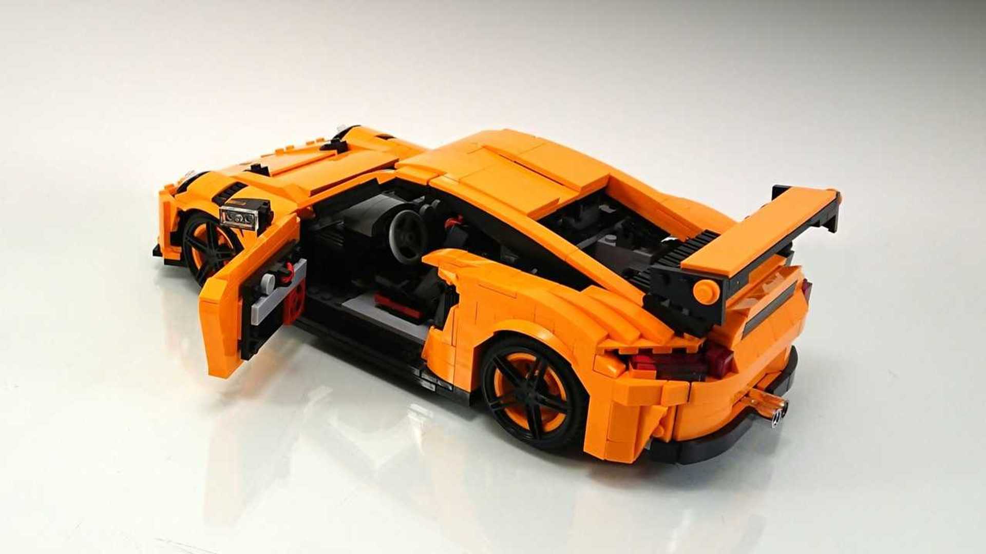 Lego Porsche 911 GT3 RS Custom Built Is Amazing In Every Way