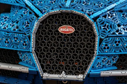 Lego Bugatti Chiron gets the Walkaround Treatment Just Like A Real Car