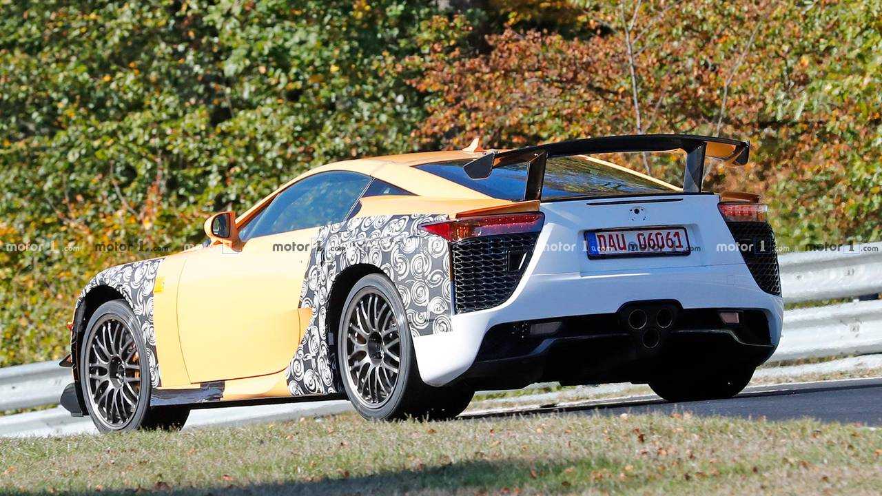 Mysterious Lexus LFA Widebody Testing Mule Found Lapping The Ring [UPDATE]