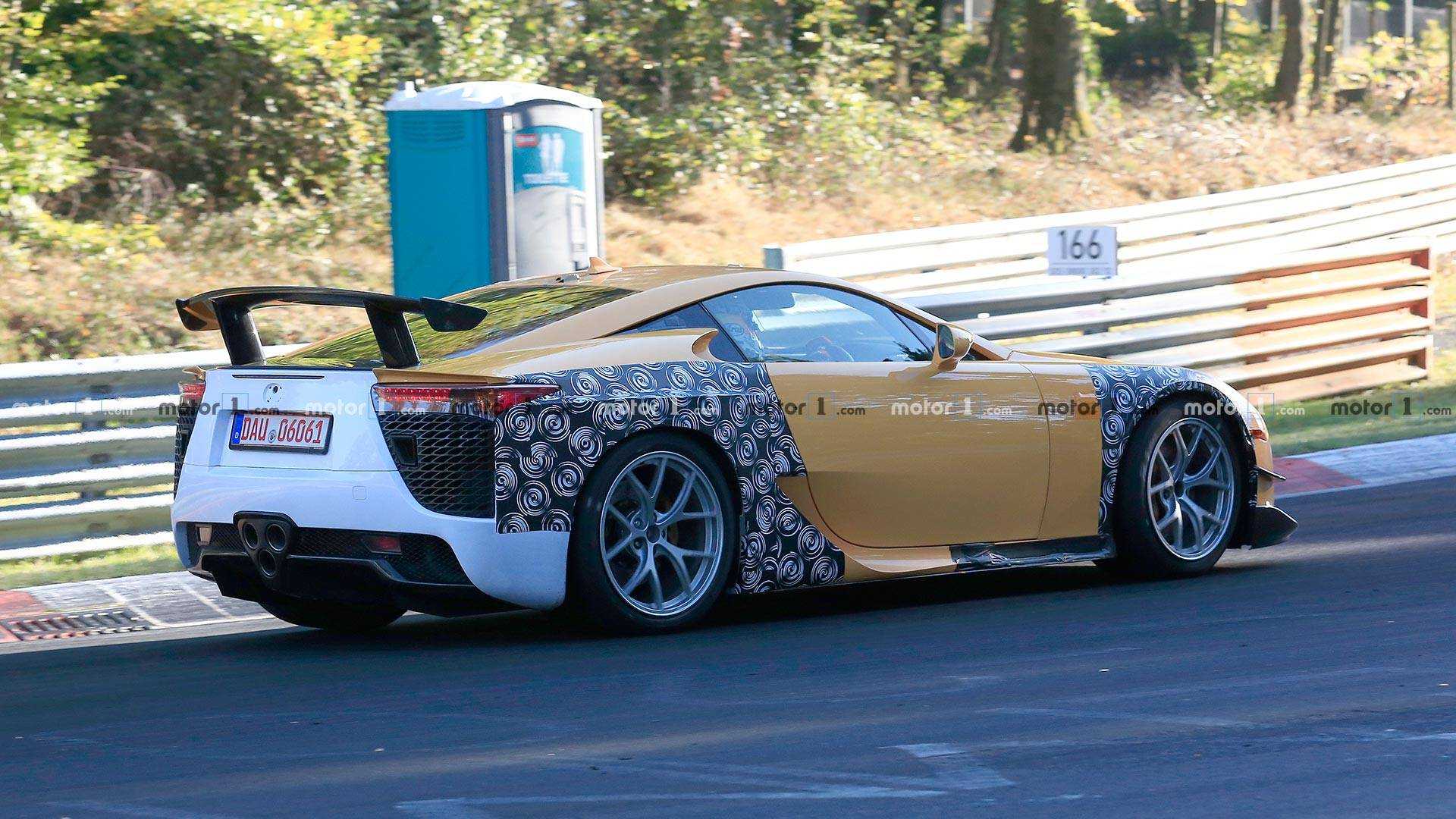 Mysterious Lexus LFA Widebody Testing Mule Found Lapping The Ring [UPDATE]