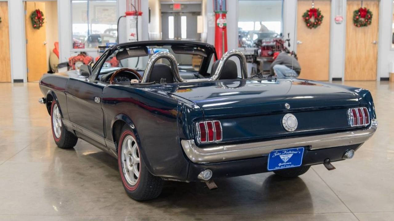 This Classic Mustang is actually a Mazda Miata and it's for sale