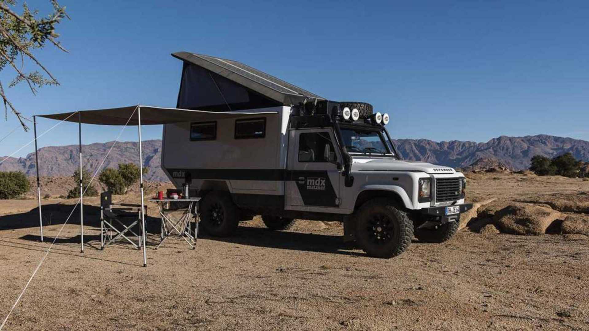 Land Rover Defender gets a Camper Makeover from Matzker