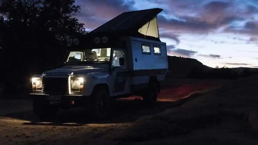 Land Rover Defender gets a Camper Makeover from Matzker