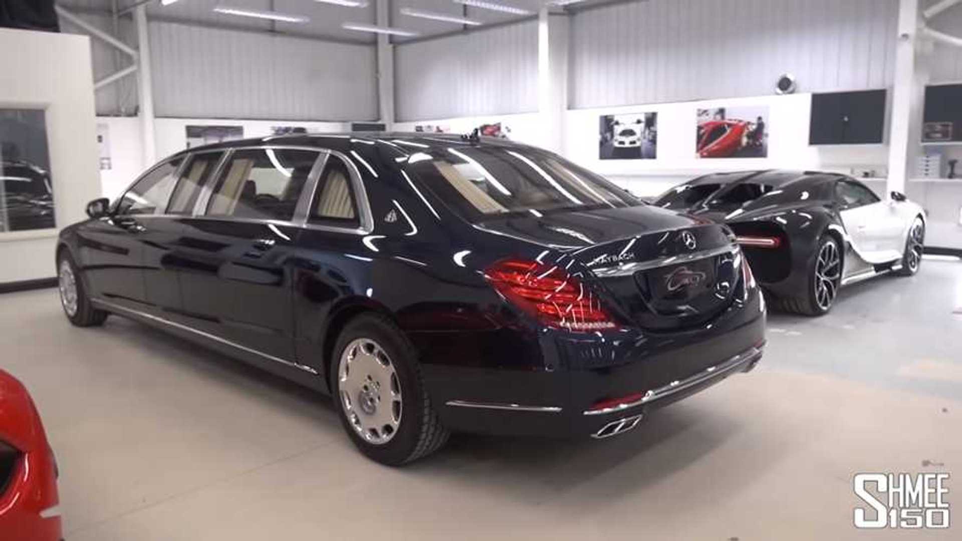 Take a look inside the Gigantic Mercedes-Maybach S600 Pullman