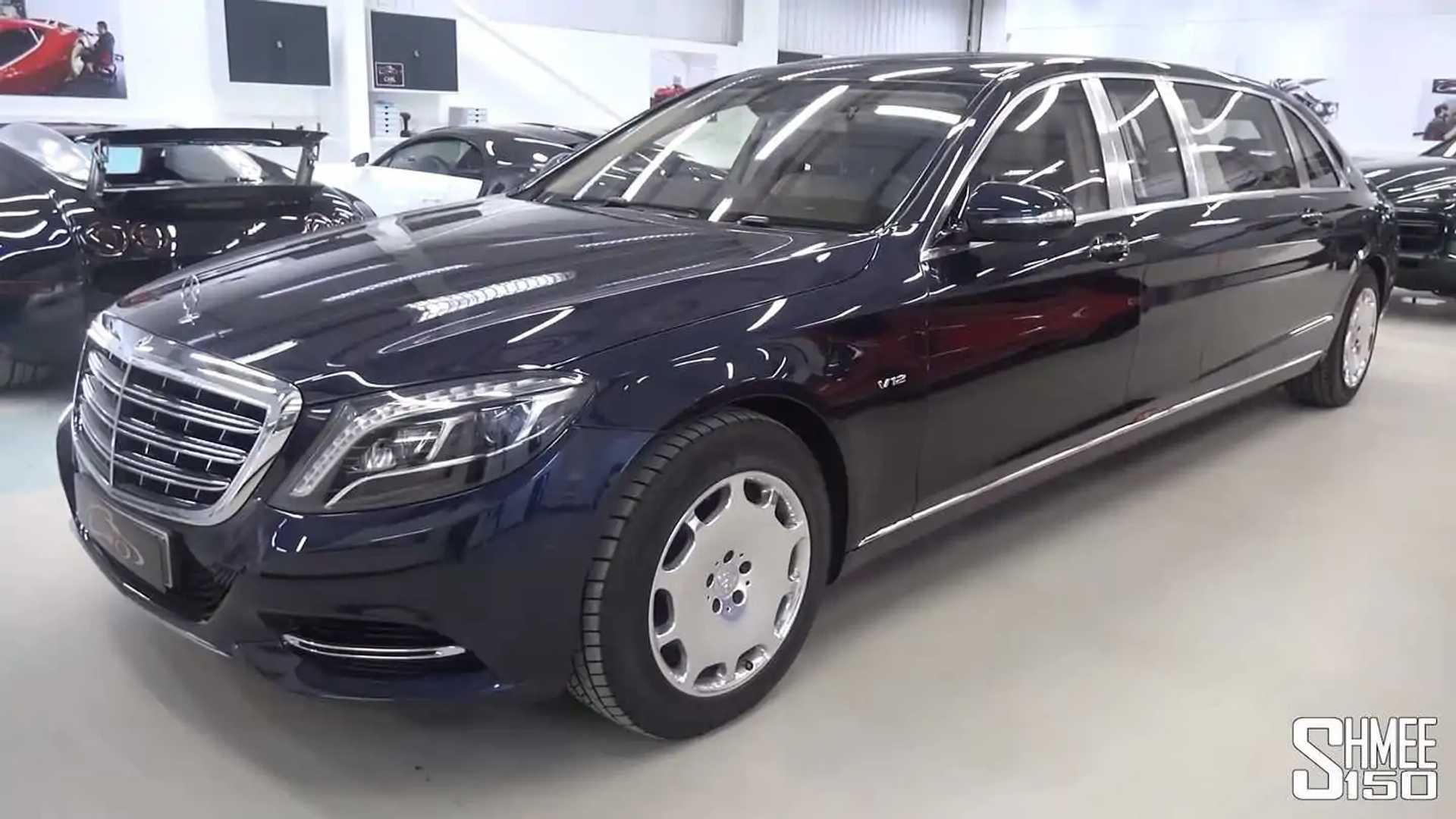 Take a look inside the Gigantic Mercedes-Maybach S600 Pullman