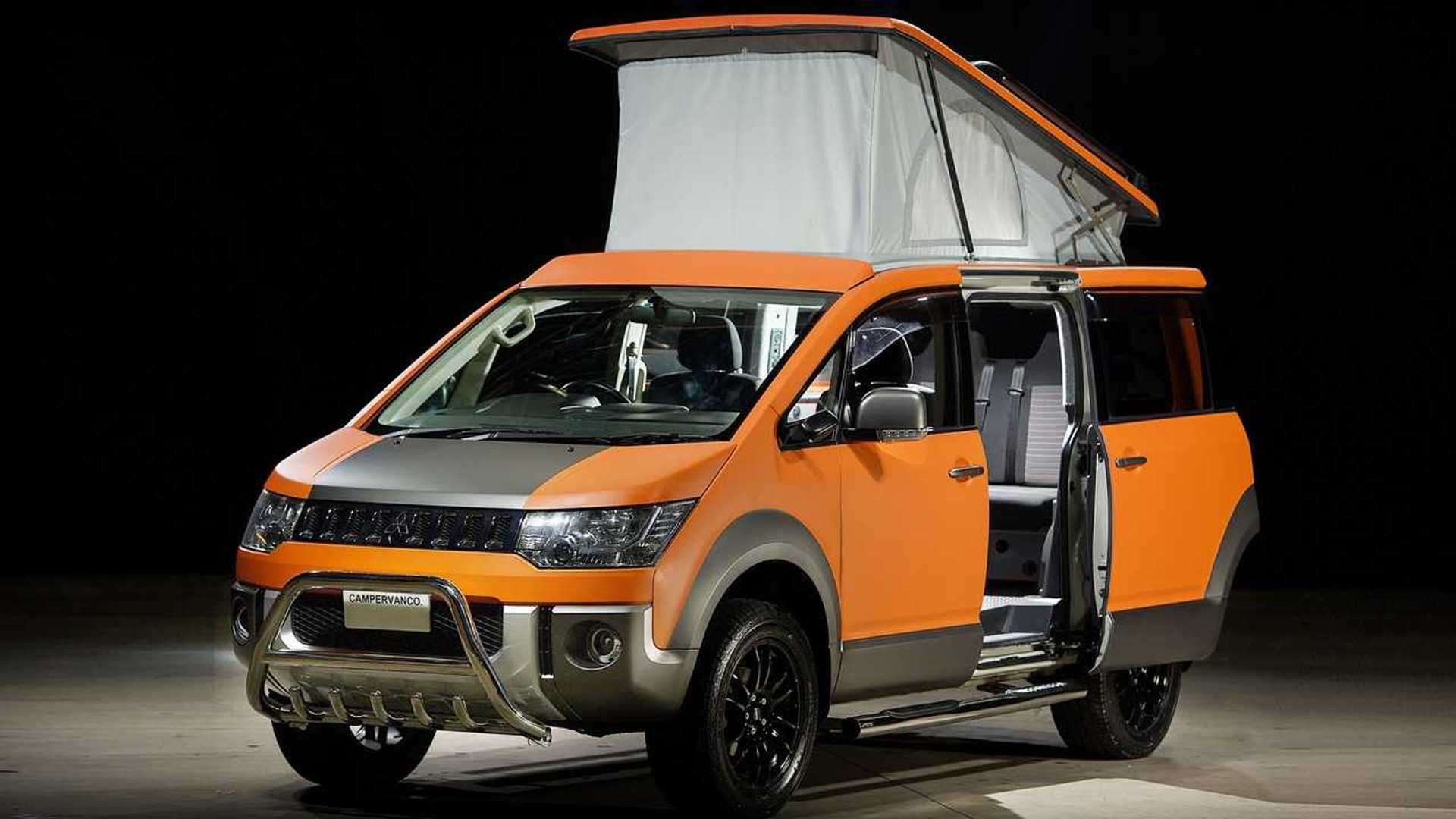 Mitsubishi Delica Camper is Your Compact Motorhome That You Can Take Anywhere