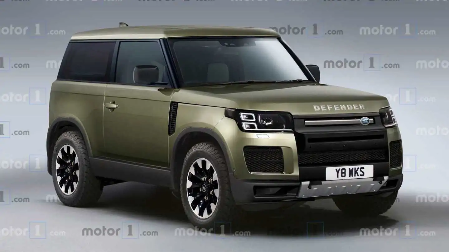 Exclusive rendering of the new Land Rover Defender: All Camo Offered