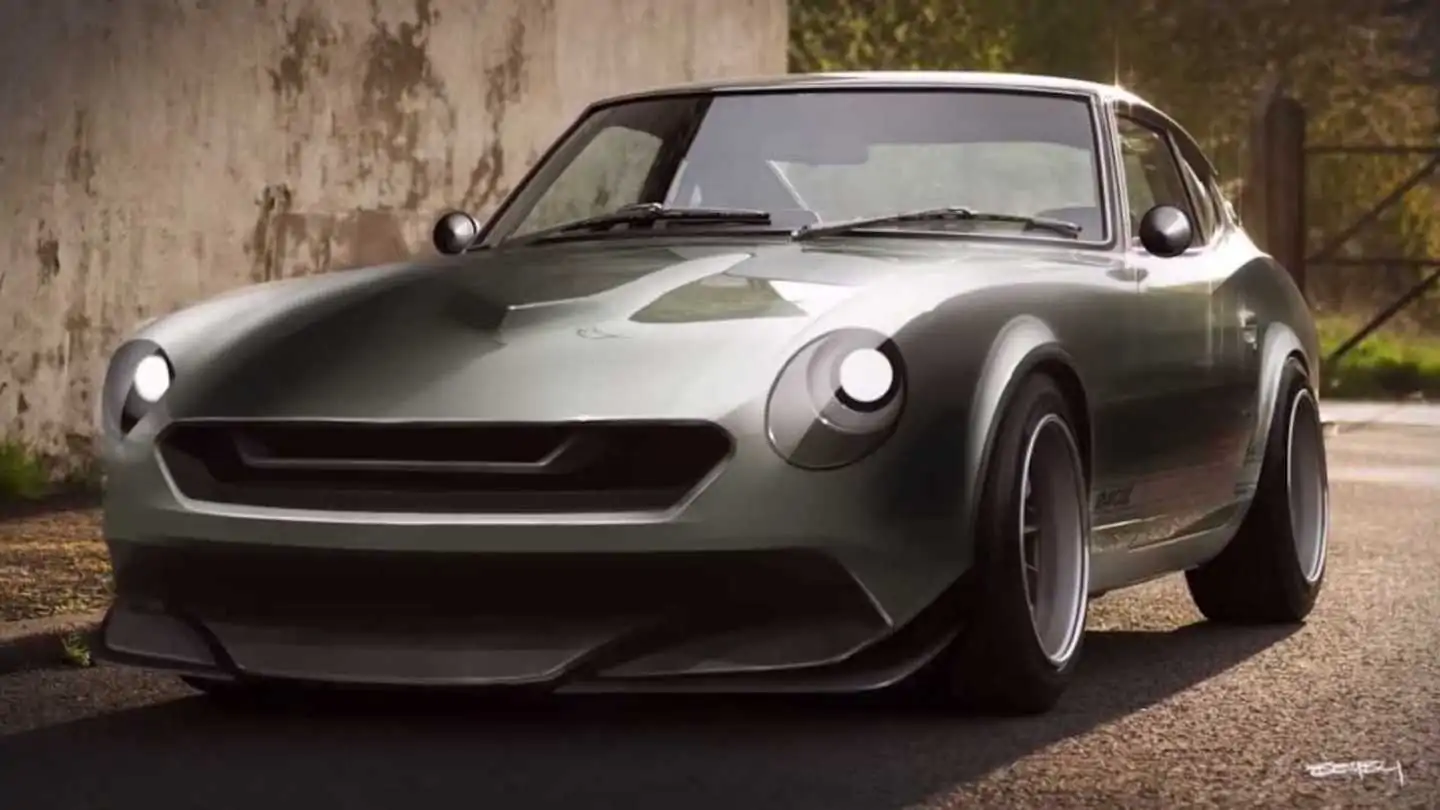 Datsun 240Z gets modernized design for "The Love of the Z"