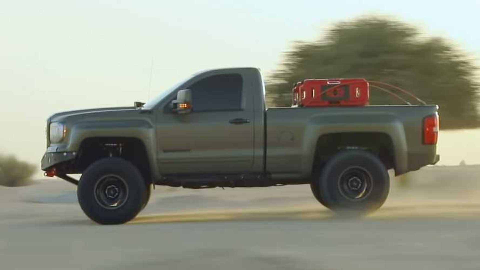 GMC Sierra Customized For Off-Road Is