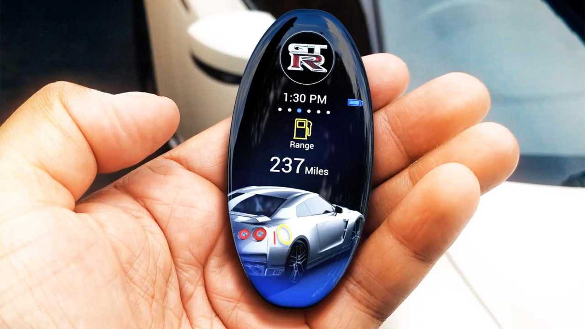 The High-Tech Nissan GT-R Key Fob Concept is All Kinds Of Awesome