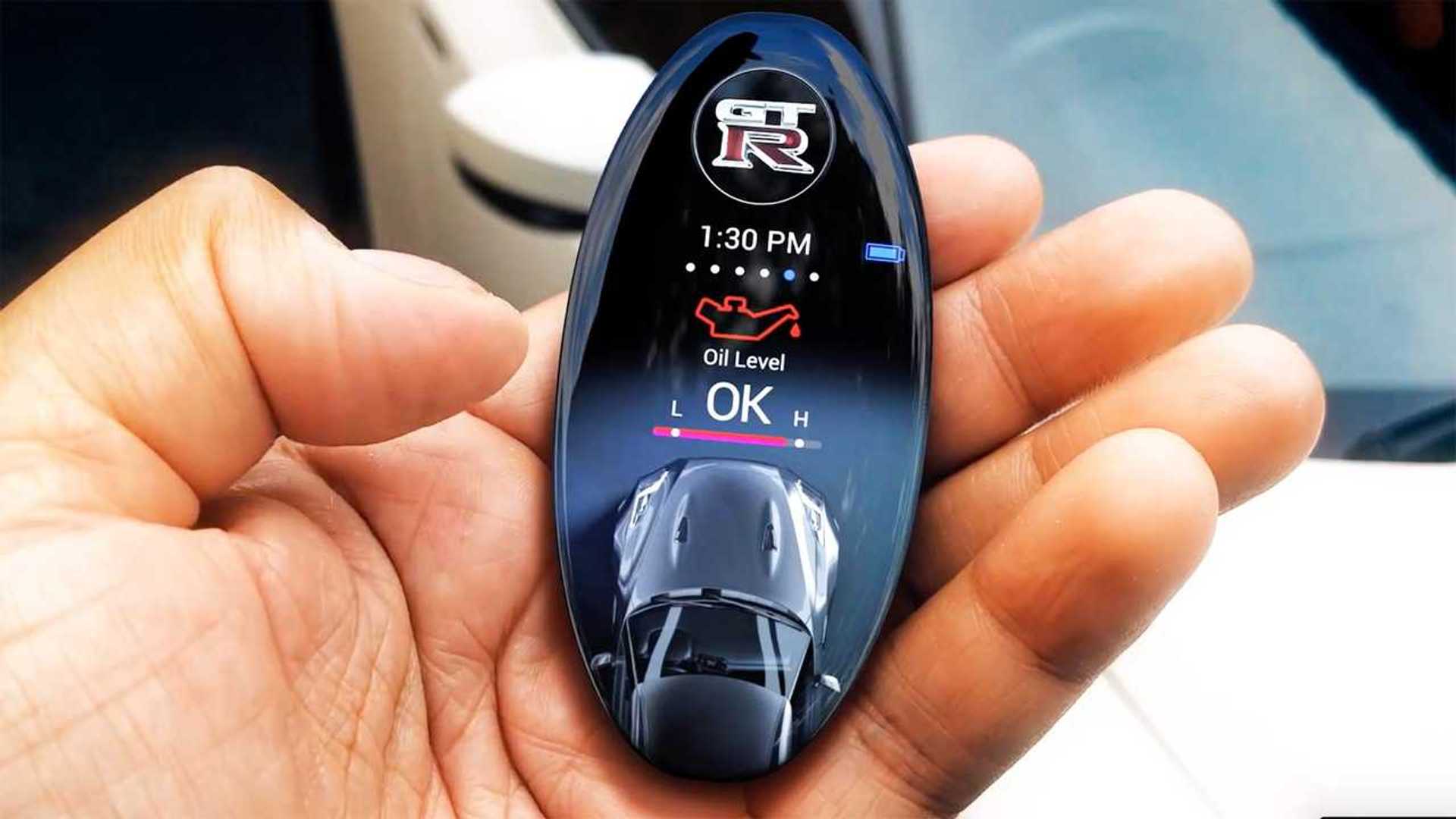 The High-Tech Nissan GT-R Key Fob Concept is All Kinds Of Awesome