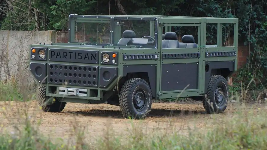 Partisan One Military SUV Places Simplicity above Looking Good