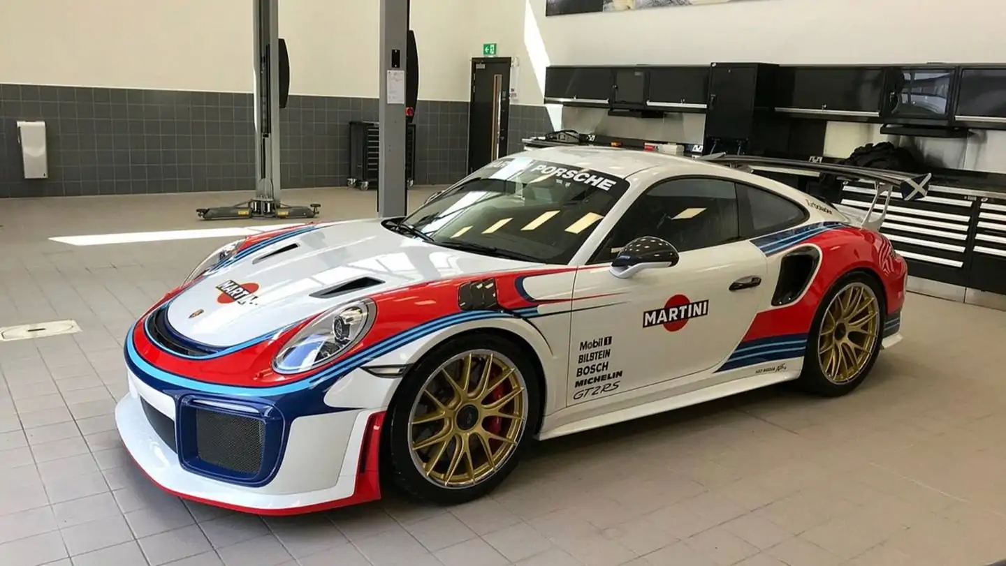 Martini Livery Makes New 911 GT2 RS Moby Dick Tribute