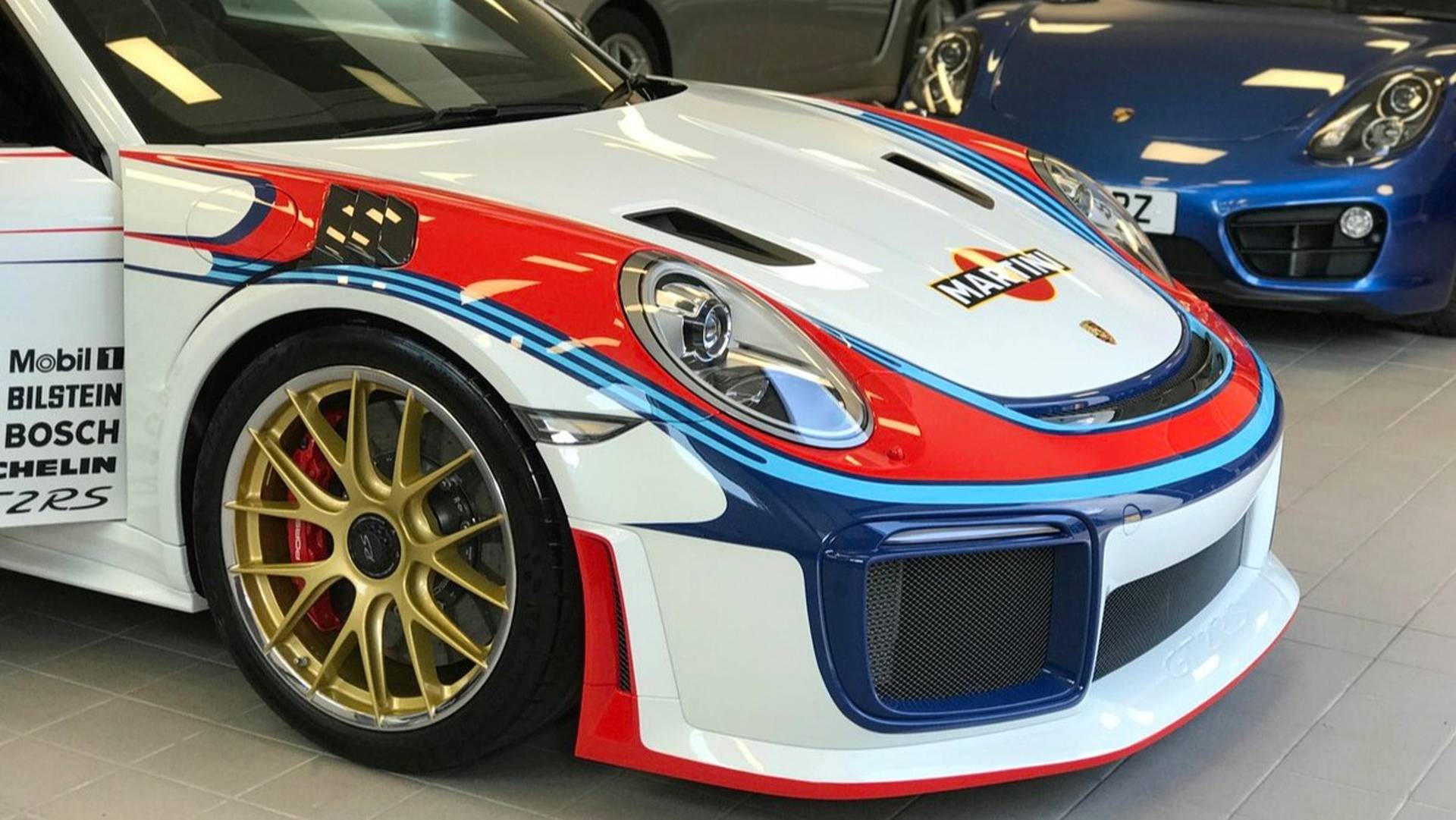 Martini Livery Makes New 911 GT2 RS Moby Dick Tribute