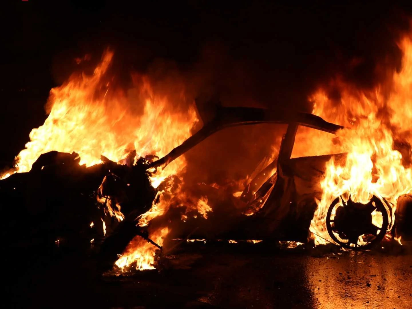 Porsche 911 Burns To Ash After Fiery Crash On German Highway