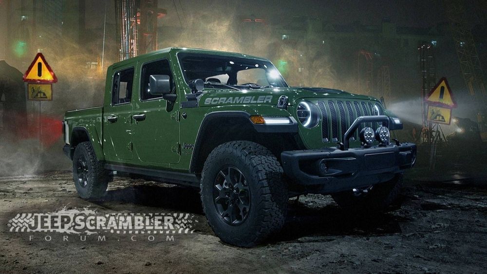 2020 Jeep Scrambler Render Ready for The Real World