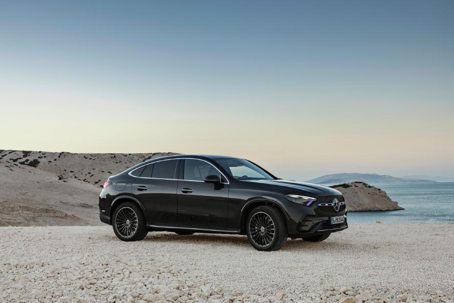 Mercedes GLC Coupe In New Photos Looks Nearly Production-Ready